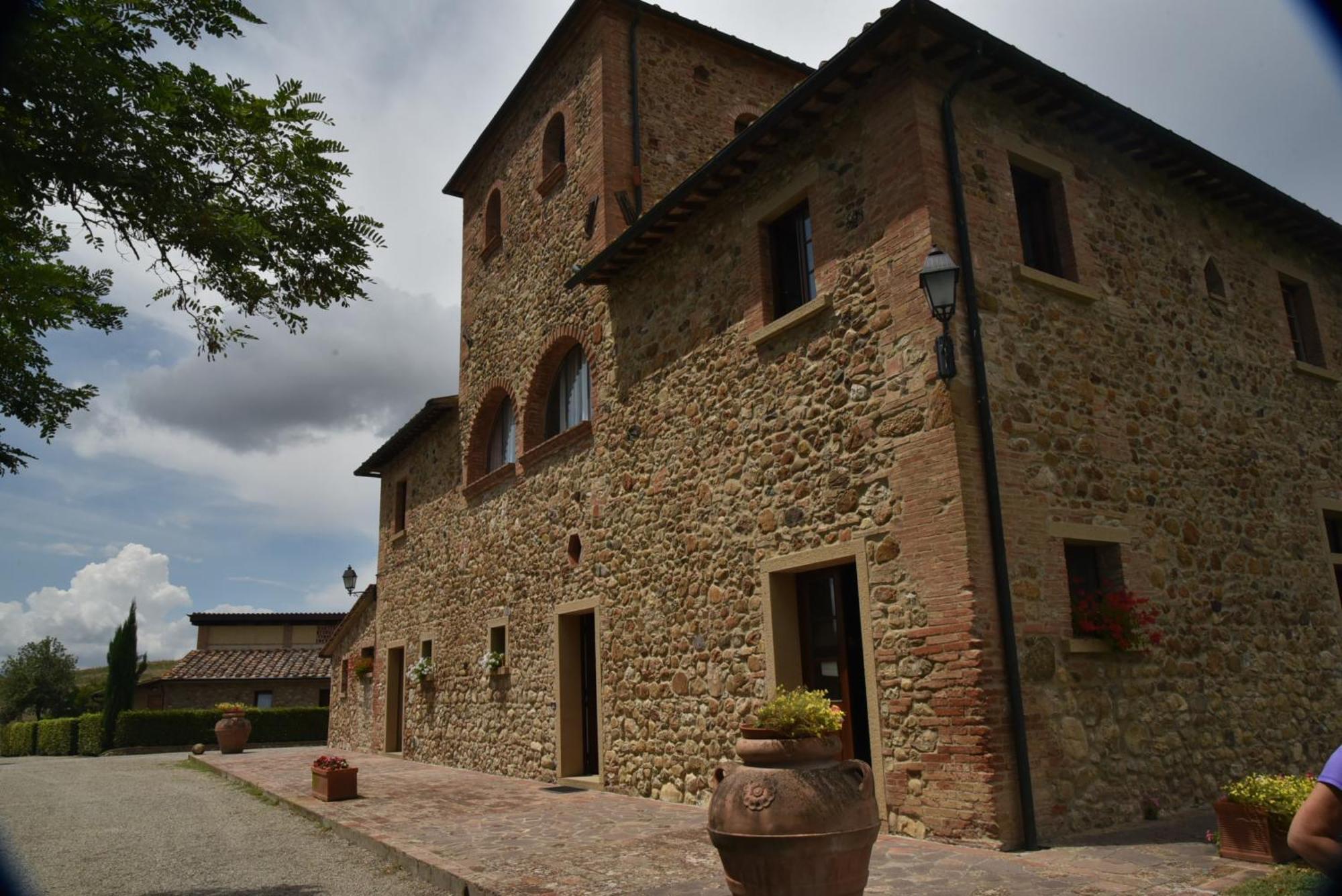 La Mandriola Villa Lajatico Bagian luar foto