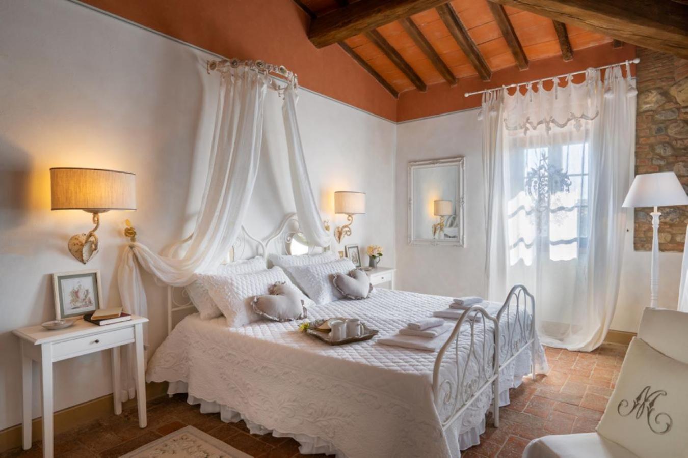 La Mandriola Villa Lajatico Bagian luar foto