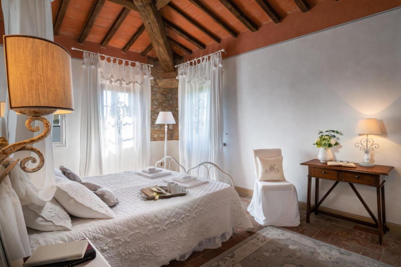 La Mandriola Villa Lajatico Bagian luar foto
