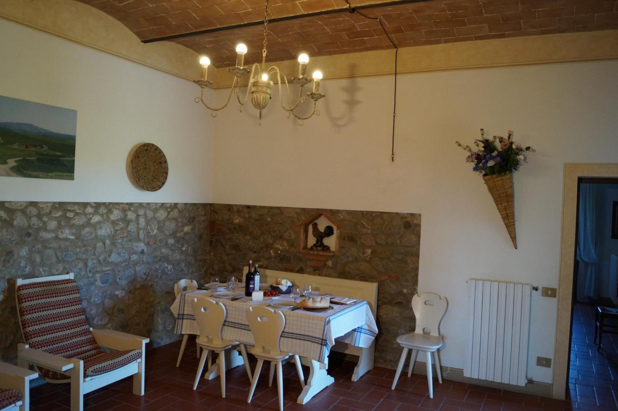 La Mandriola Villa Lajatico Bagian luar foto