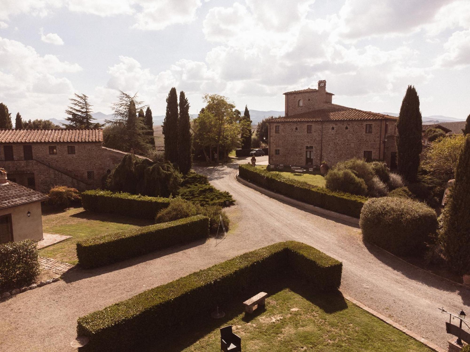 La Mandriola Villa Lajatico Bagian luar foto