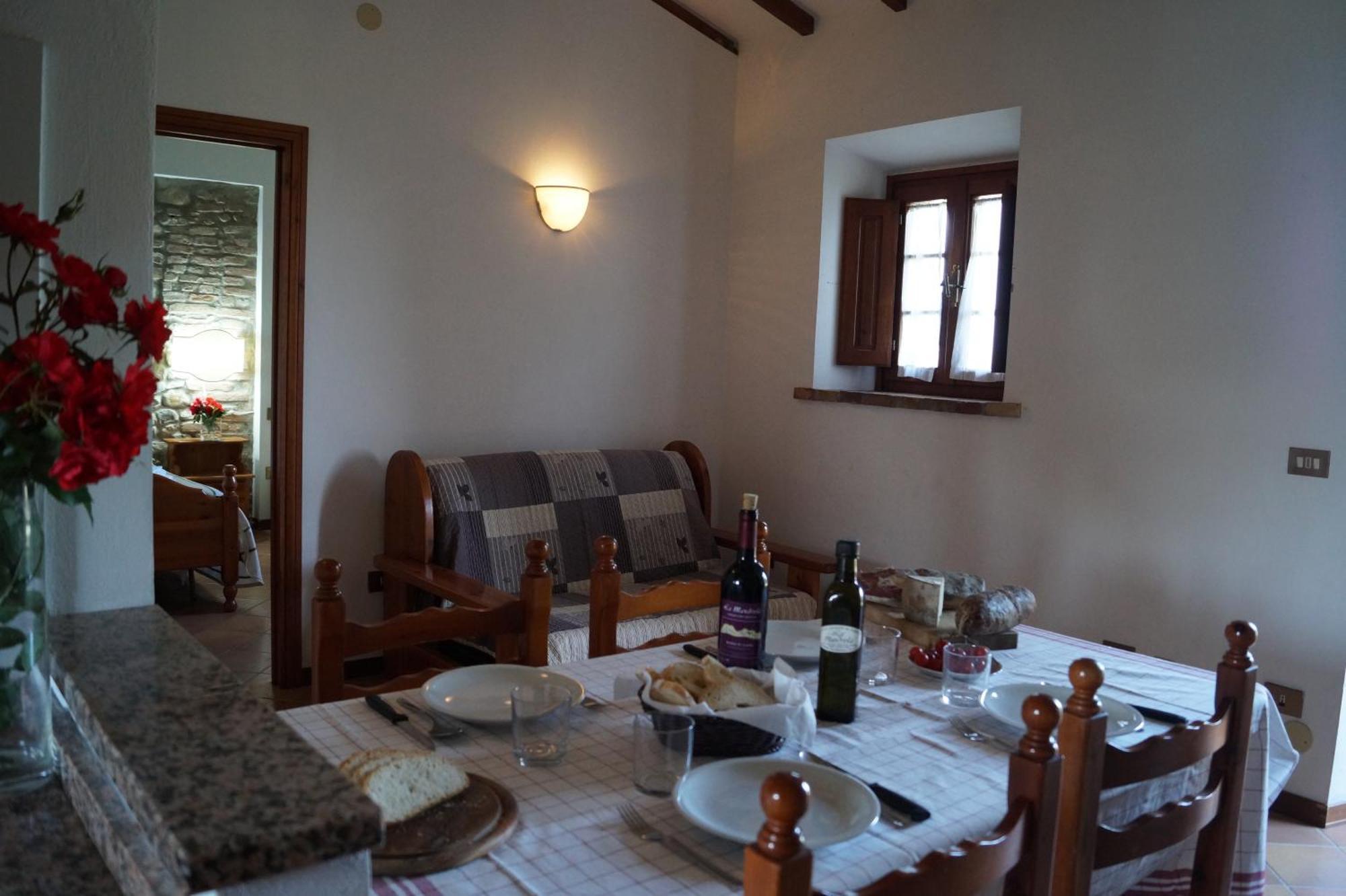 La Mandriola Villa Lajatico Ruang foto
