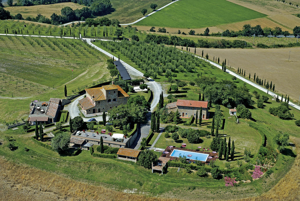 La Mandriola Villa Lajatico Bagian luar foto