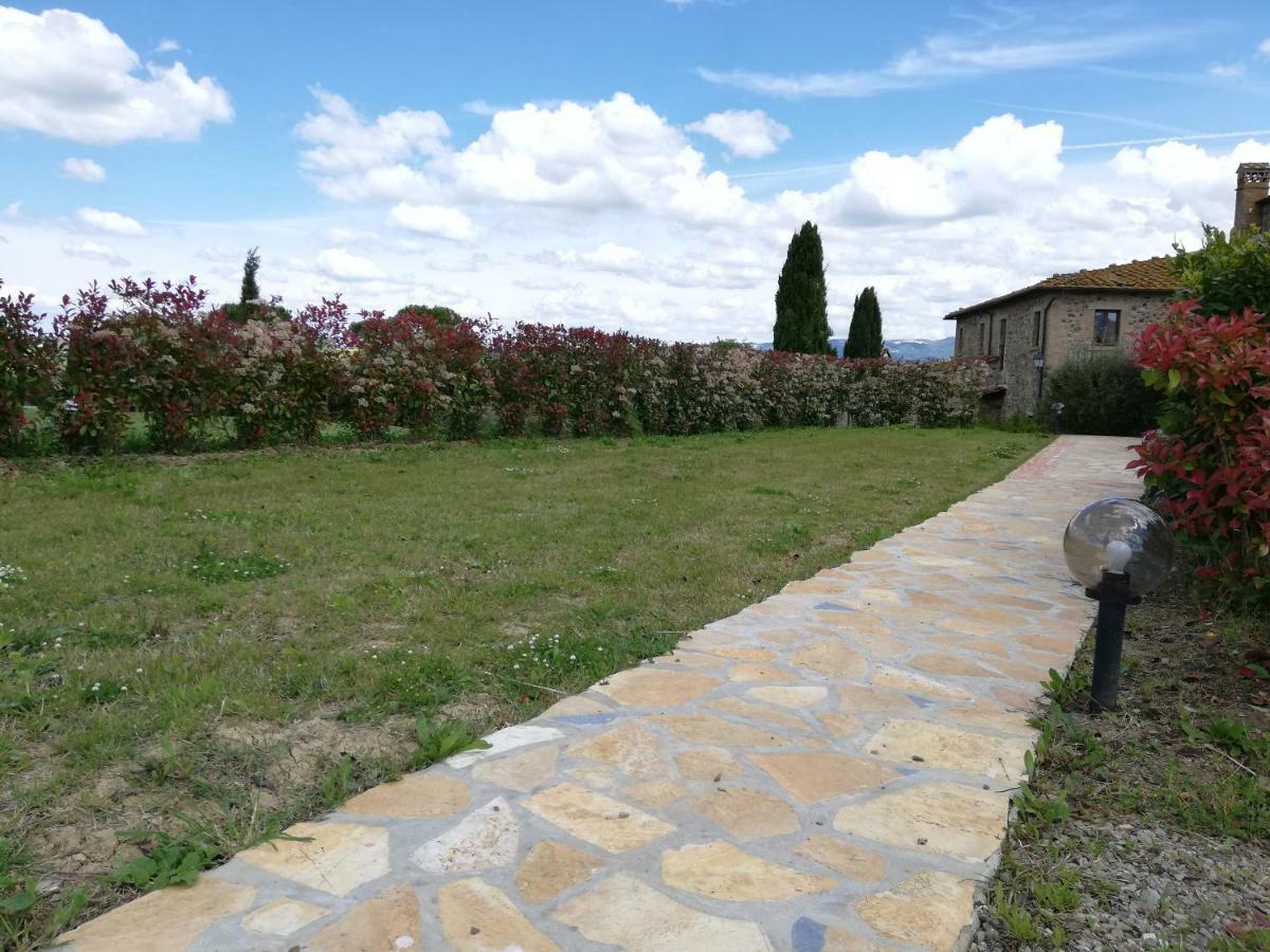 La Mandriola Villa Lajatico Bagian luar foto